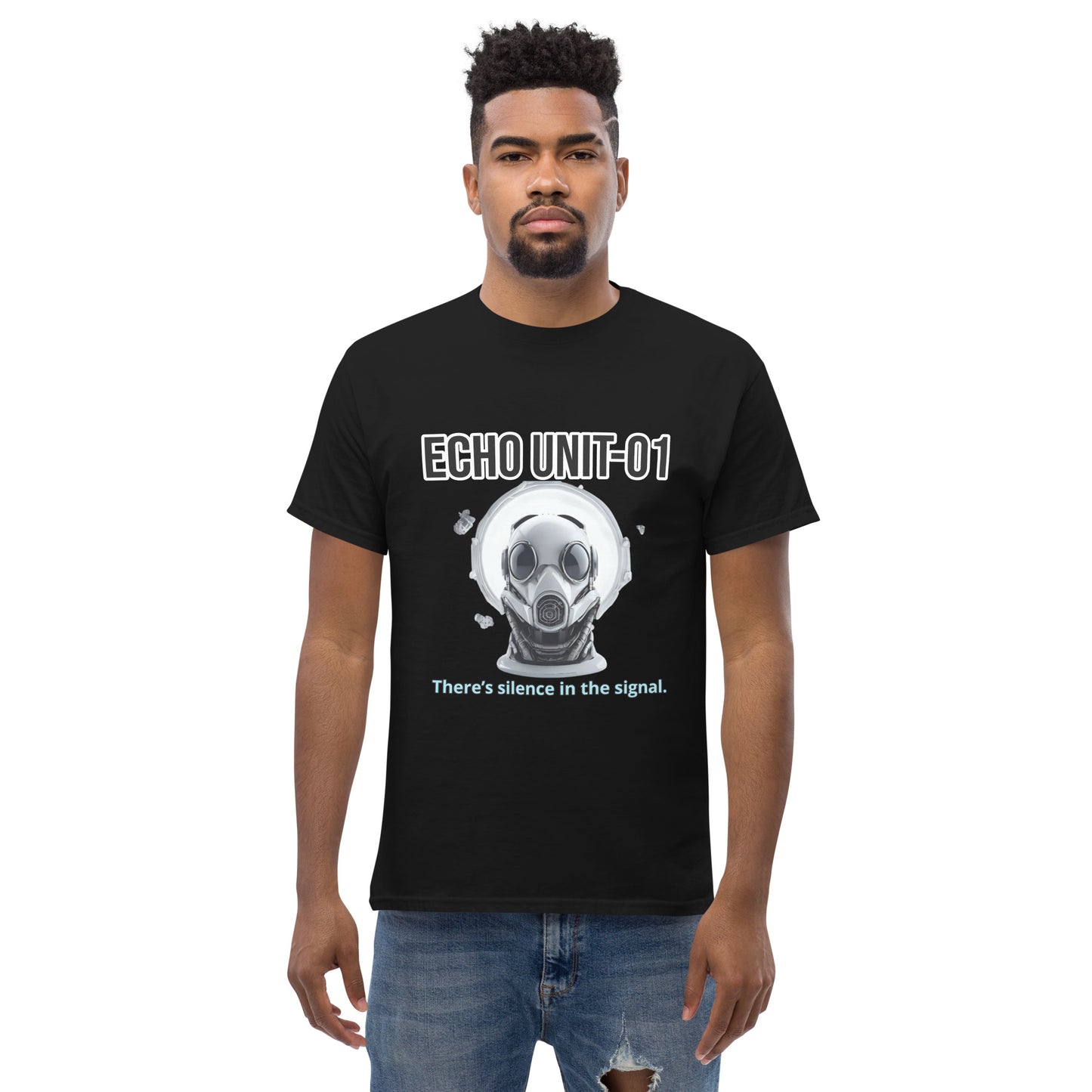 Synthwave T-Shirt mit Neonfarben und Retro-Motiven