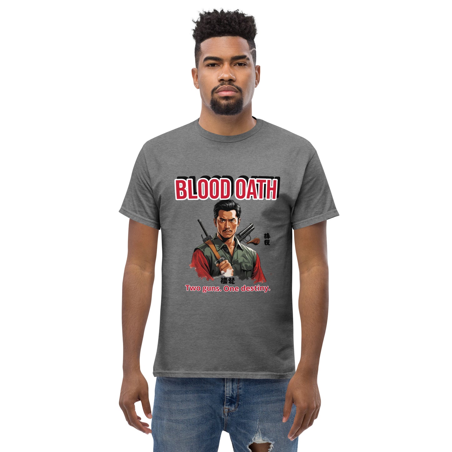 Bloodshed Art Klassisches Unisex T-Shirt