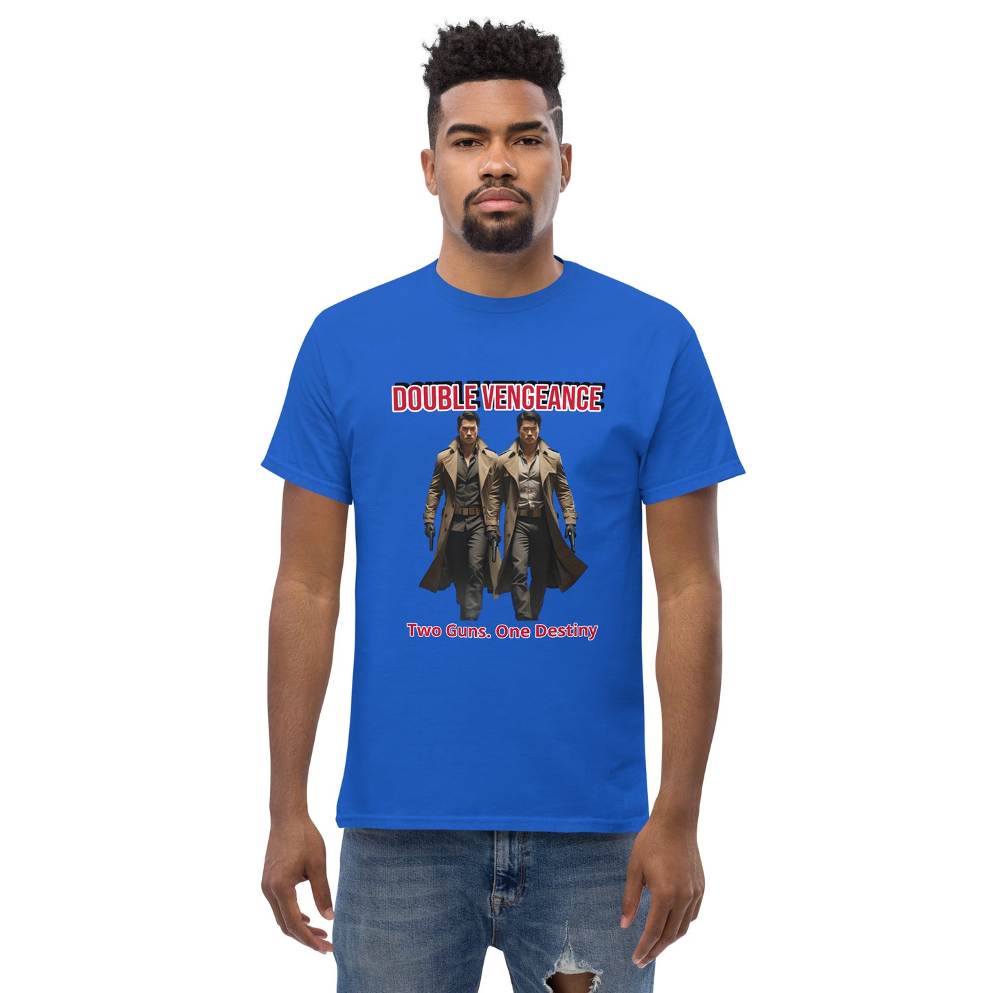 Bloodshed Style T-Shirt inspiriert von Action- und Horrorfilmen