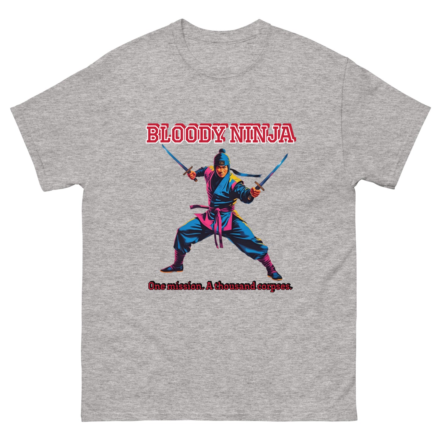 Ninja Style T-Shirt inspiriert von Ninja-Filmen