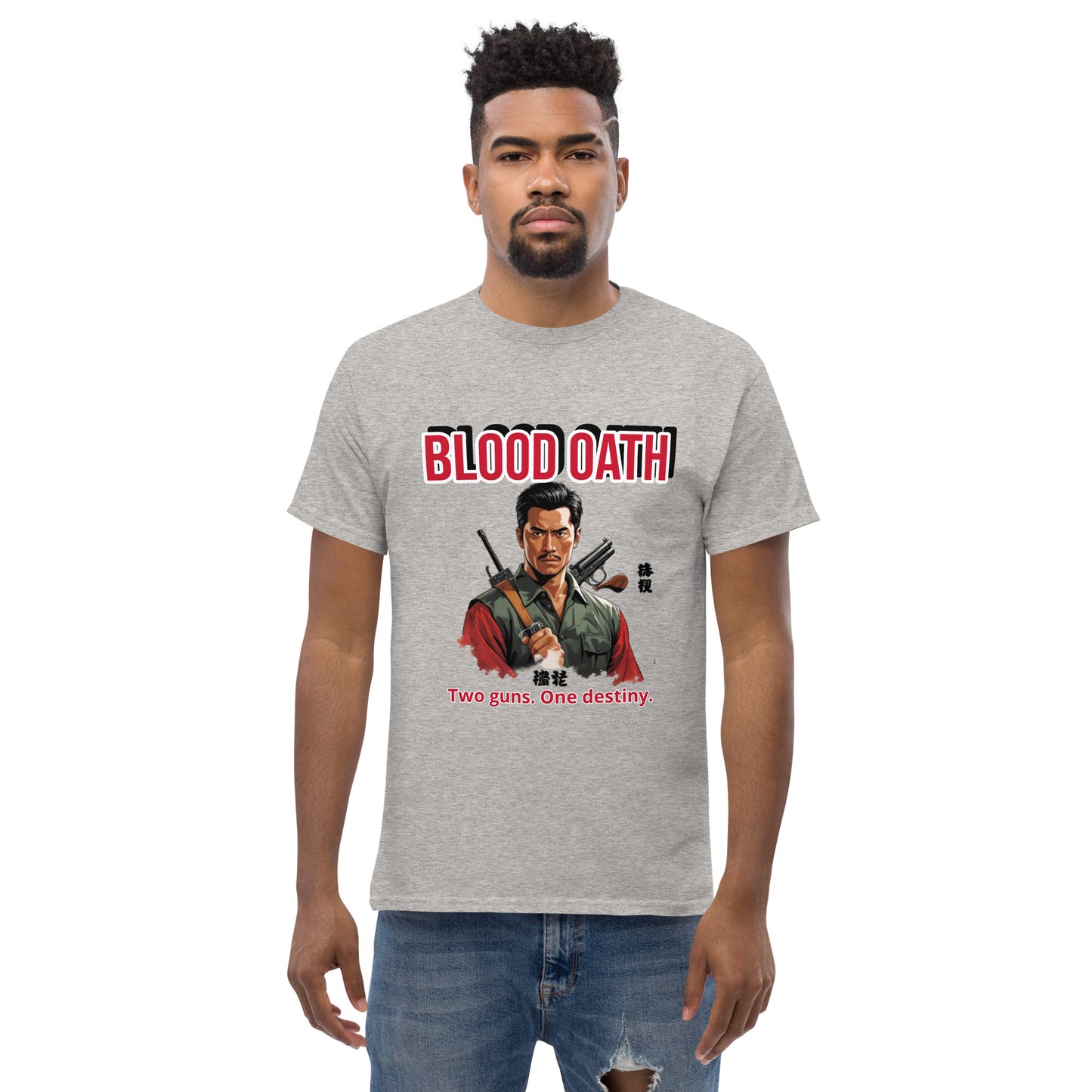 Bloodshed Art Klassisches Unisex T-Shirt