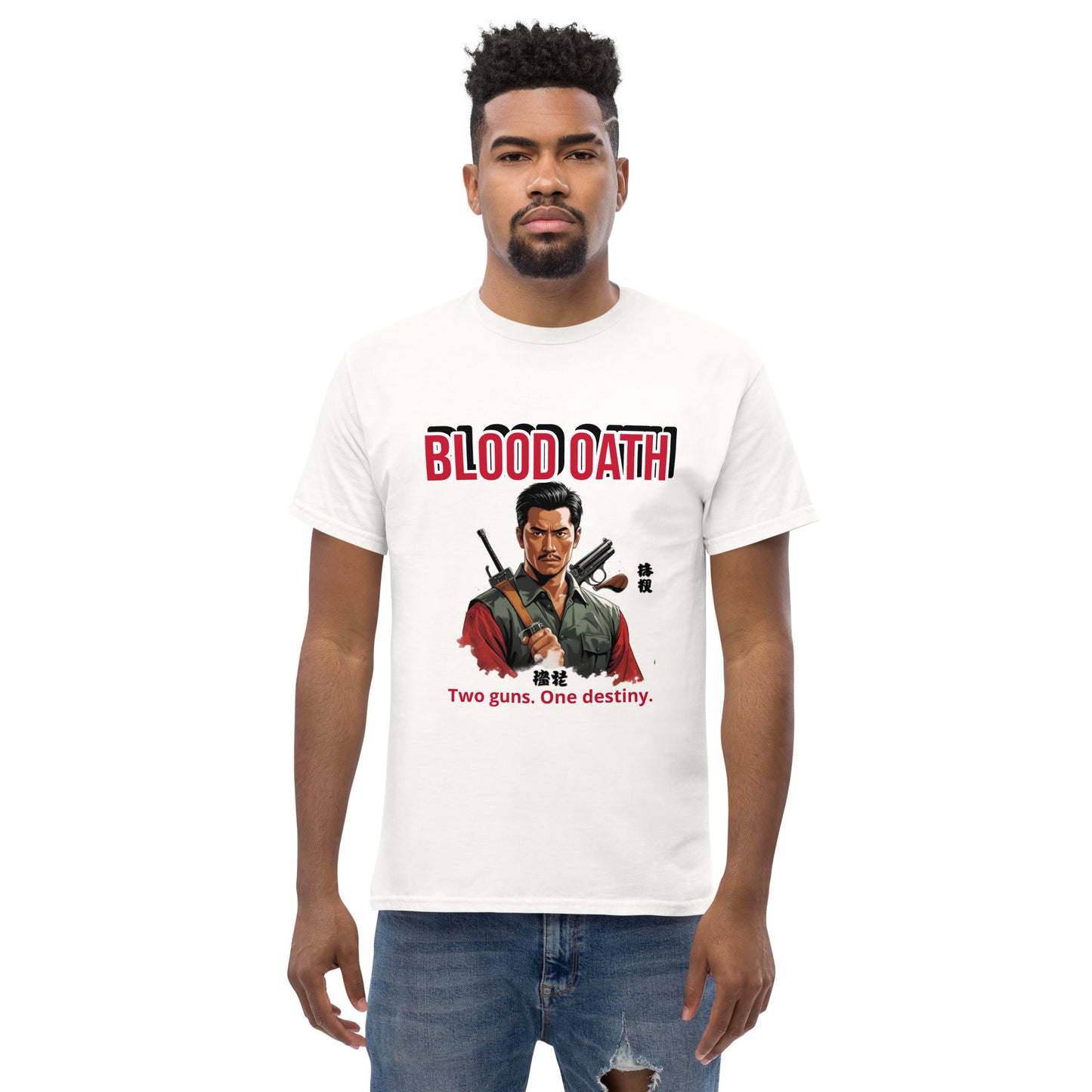 Bloodshed Art Klassisches Unisex T-Shirt