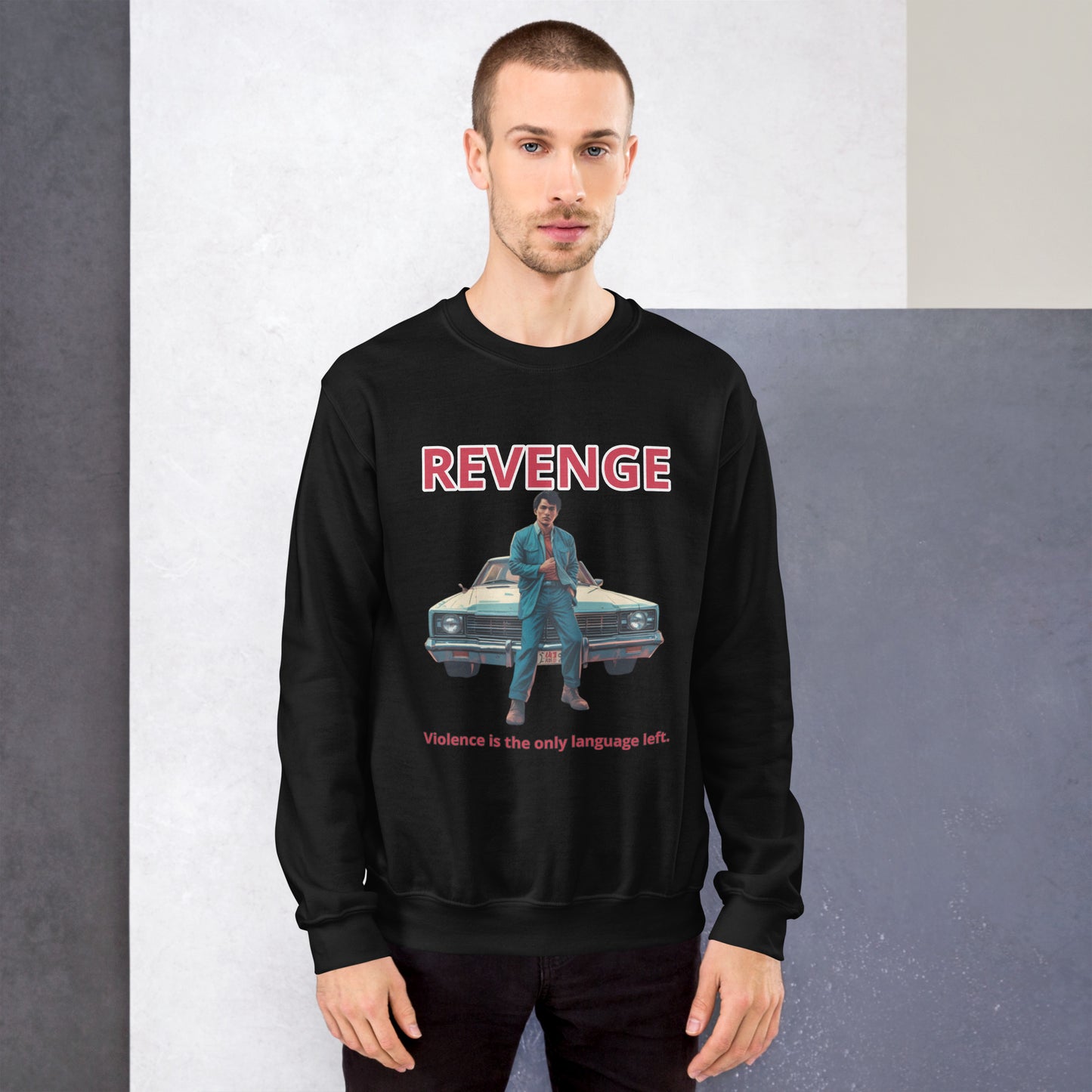 Bloodshed Style Sweater mit Horror-Elementen