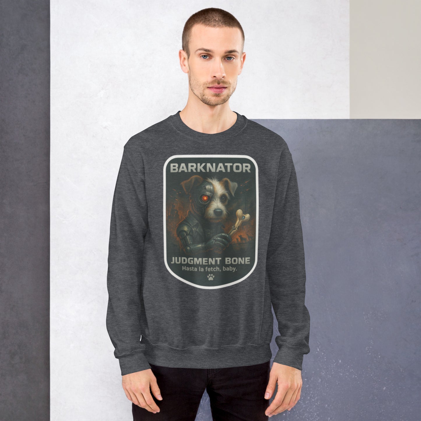 Animal Action Classics Sweater mit Retro-Actionhelden