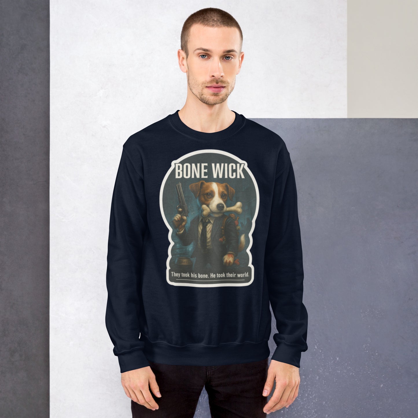 Animal Action Classics Sweater mit Retro-Actionhelden