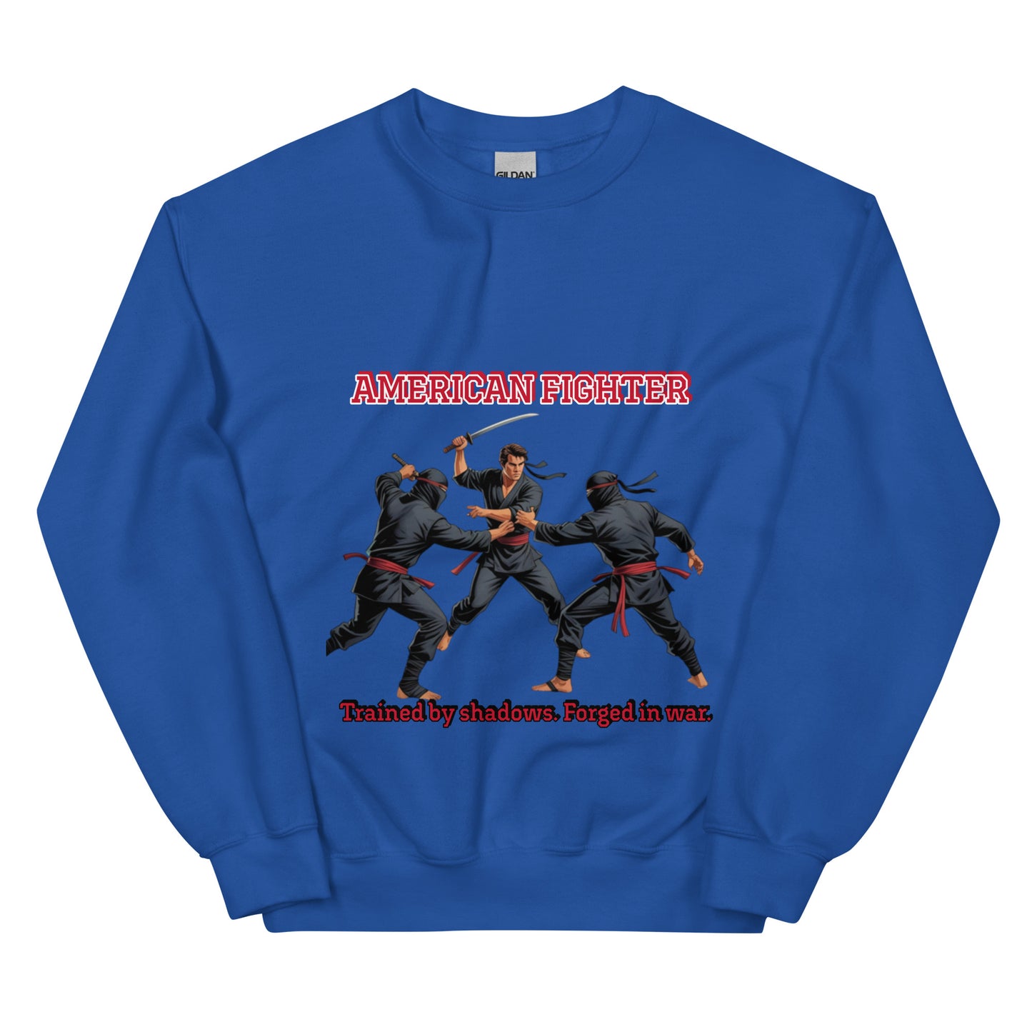 Ninja Style Sweater mit Retroflair