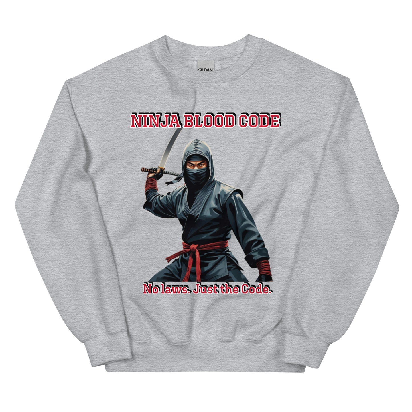 Ninja Style Sweater mit Retroflair