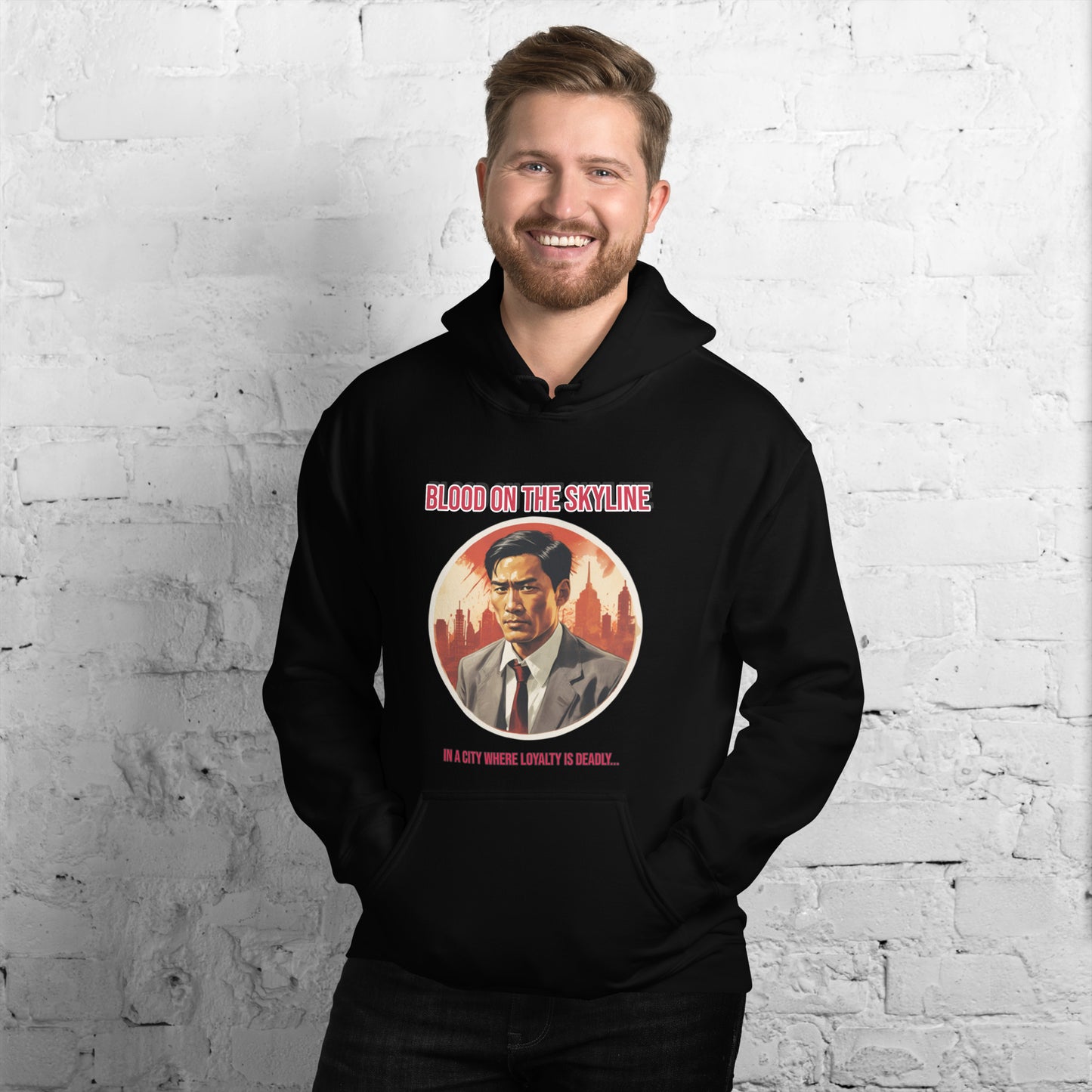 Bloodshed Style Hoodie mit Horror-Elementen