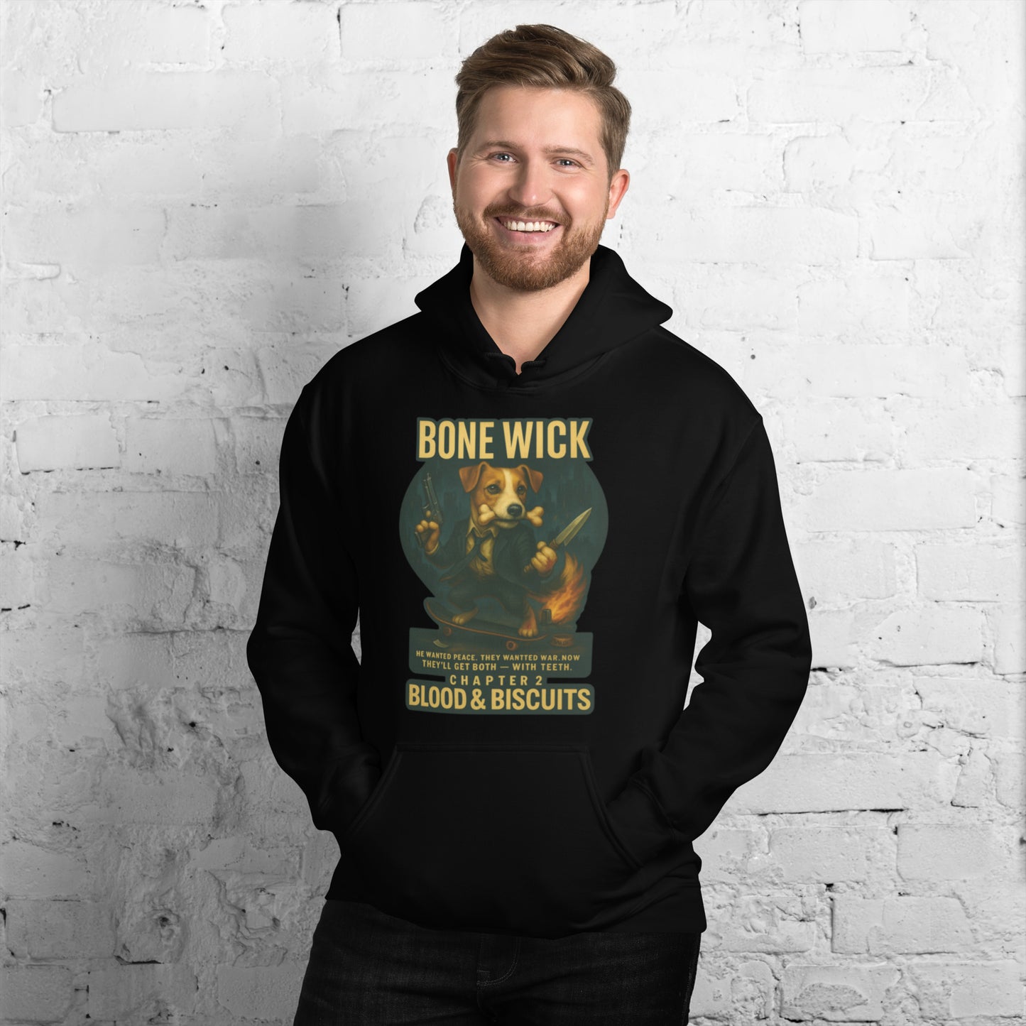 Animal Action Classics Hoodie inspiriert von Actionfilm-Klassikern