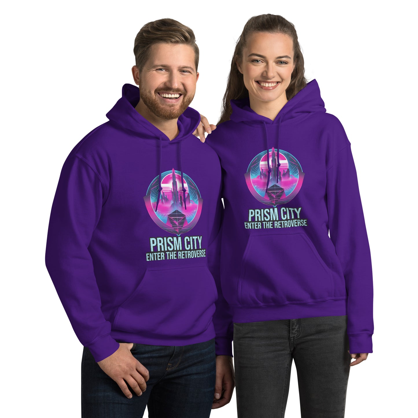 Entdecke unsere Synthwave T-Shirts mit Neonfarben und Retro-Motiven. Perfekt für Fans der 80er/90er.