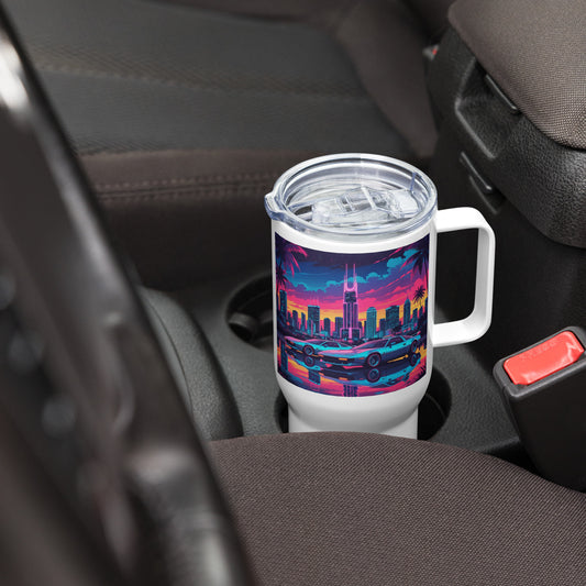 Reisebecher mit Retrofolks Prints für unterwegs
