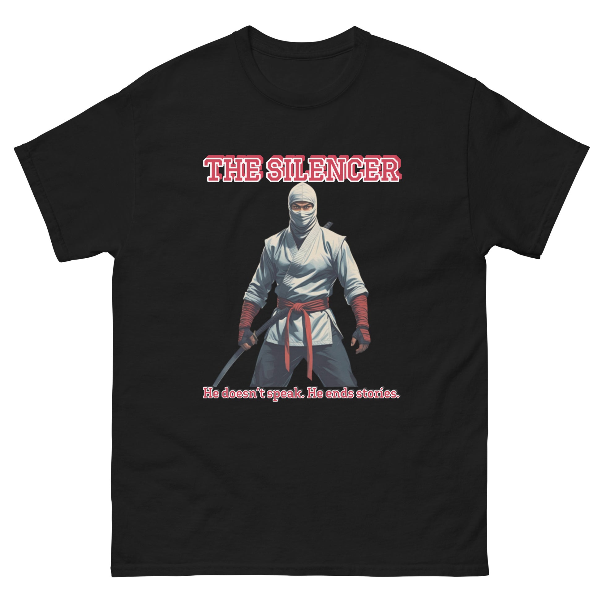 Ninja Style T-Shirt inspiriert von Ninja-Filmen
