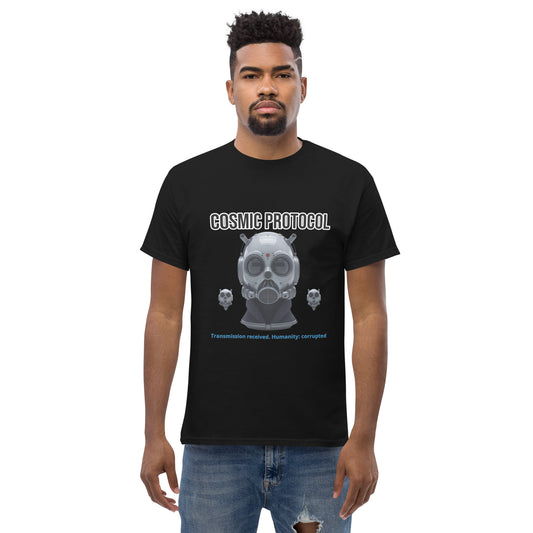 Futuristisches Sci-Fi T-Shirt mit Retrofolks Design
