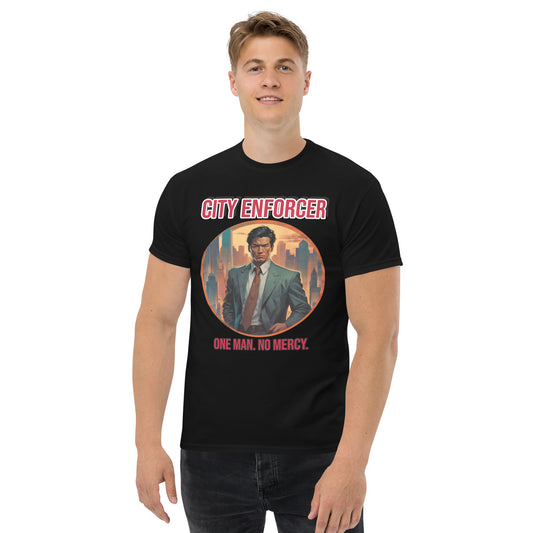 Bloodshed Style T-Shirt inspiriert von Action- und Horrorfilmen
