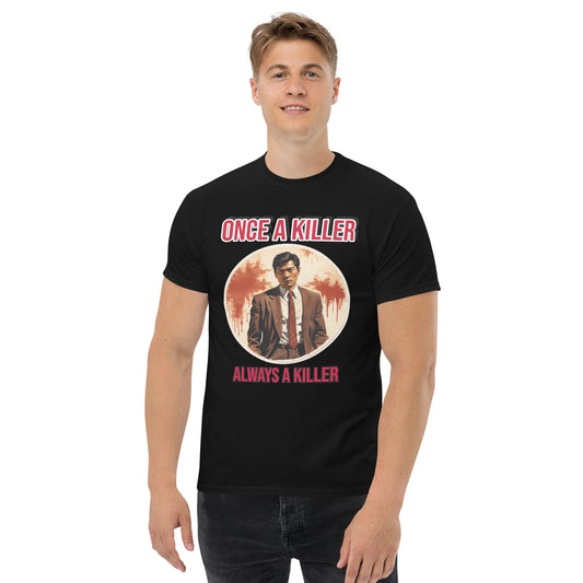 Bloodshed Style T-Shirt inspiriert von Action- und Horrorfilmen
