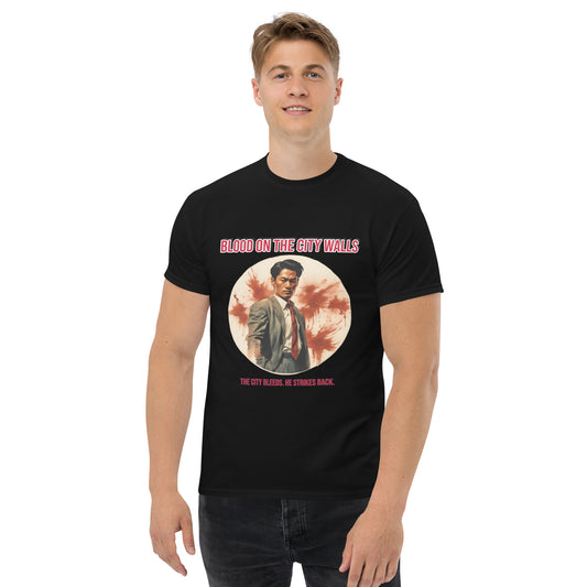 Bloodshed Style T-Shirt inspiriert von Action- und Horrorfilmen
