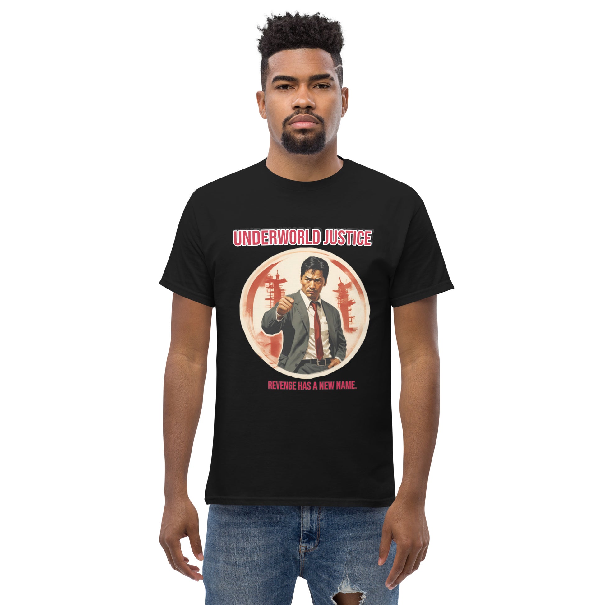Bloodshed Style T-Shirt inspiriert von Action- und Horrorfilmen
