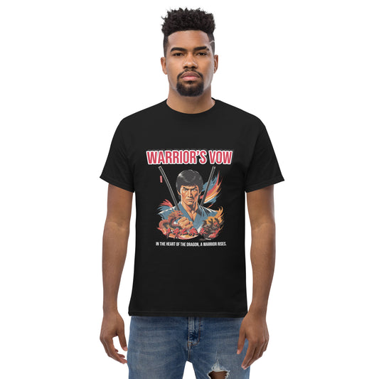 Kung-Fu Style T-Shirt mit klassischem Design

