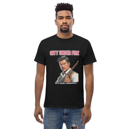 Bloodshed Style T-Shirt inspiriert von Action- und Horrorfilmen
