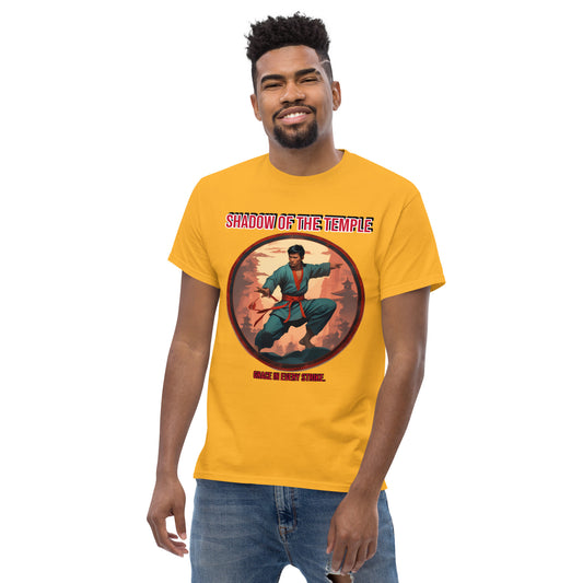 Kung-Fu Style T-Shirt mit klassischem Design
