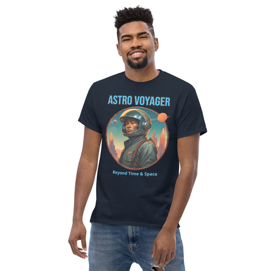 Futuristisches Sci-Fi T-Shirt mit Retrofolks Design
