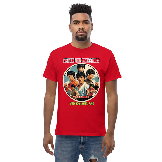 Kung-Fu Style T-Shirt mit klassischem Design
