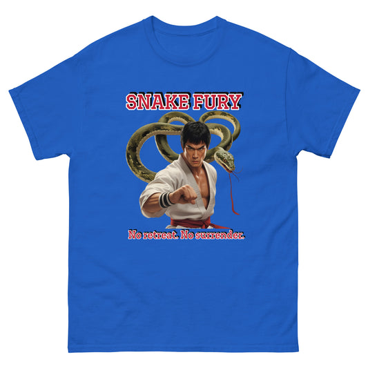 Kung-Fu Style T-Shirt mit klassischem Design
