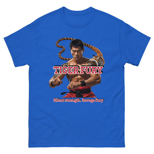 Kung-Fu Style T-Shirt mit klassischem Design
