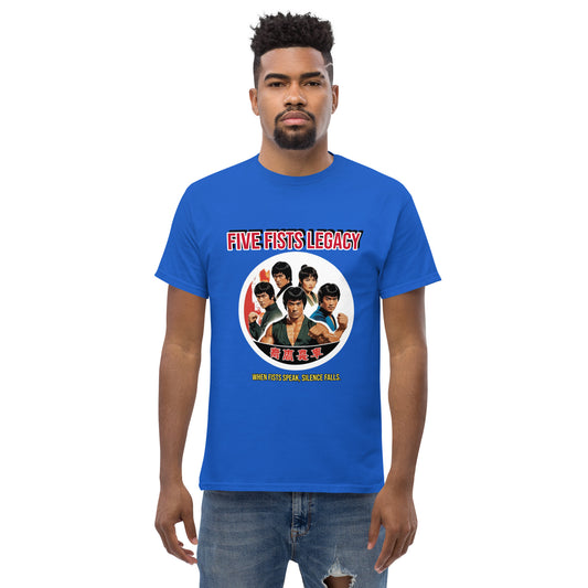 Kung-Fu Style T-Shirt mit klassischem Design
