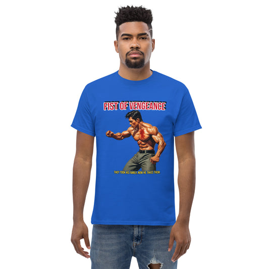 Kung-Fu Style T-Shirt mit klassischem Design
