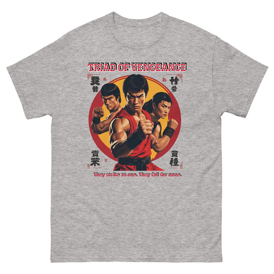 Kung-Fu Style T-Shirt mit klassischem Design
