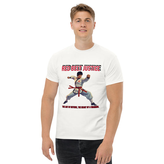 Kung-Fu Style T-Shirt mit klassischem Design
