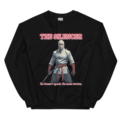 Ninja Style Sweater mit Retroflair
