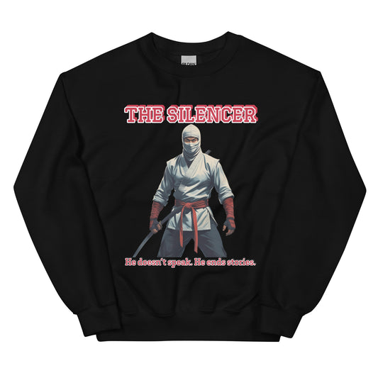 Ninja Style Sweater mit Retroflair

