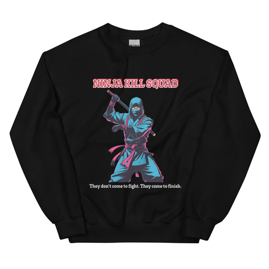 Ninja Style Sweater mit Retroflair
