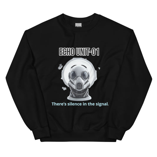 Sci-Fi Style Sweater mit Retro-Roboter
