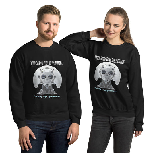 Sci-Fi Style Sweater mit Retro-Roboter
