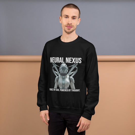 Sci-Fi Style Sweater mit Retro-Roboter
