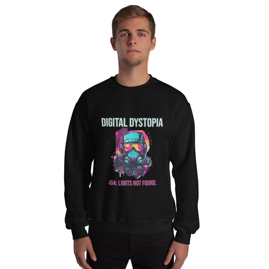 Synthwave Retro Sweater mit Neonfarben
