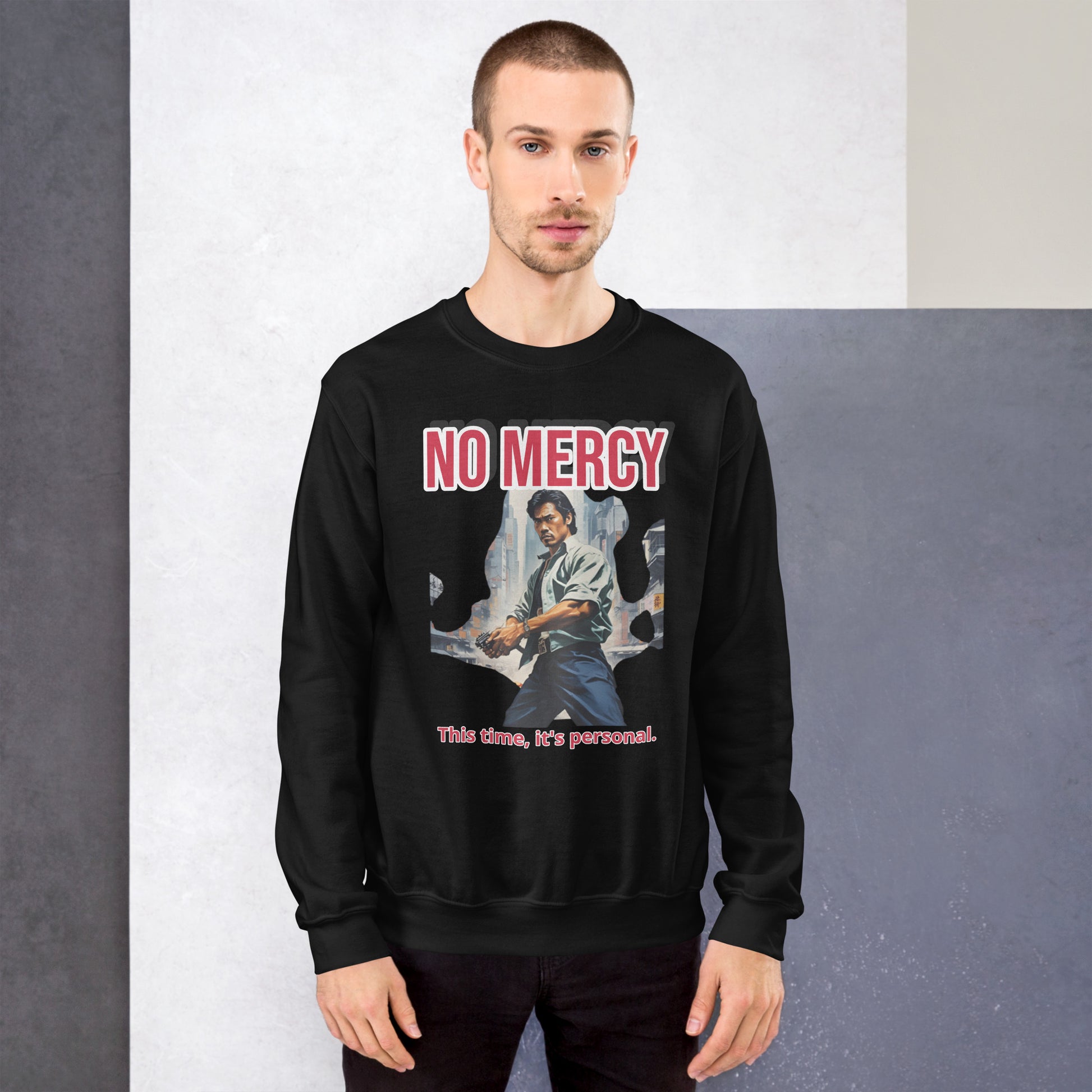 Bloodshed Style Sweater mit Horror-Elementen

