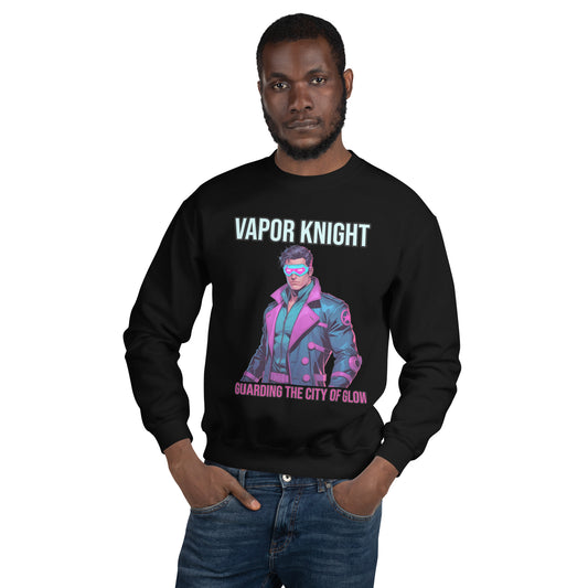 Synthwave Retro Sweater mit Neonfarben
