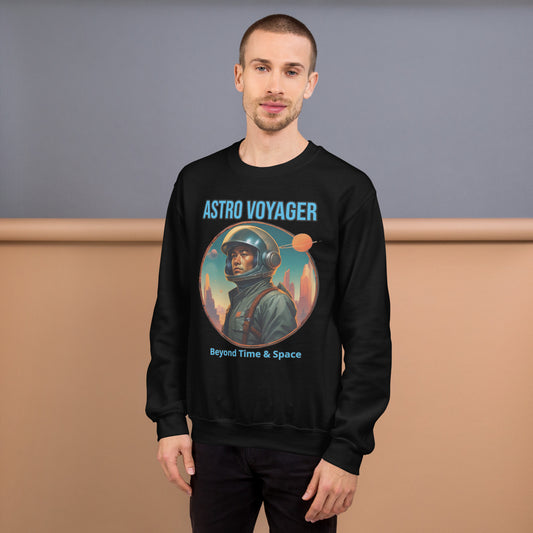 Space Age Sweater mit futuristischem Look
