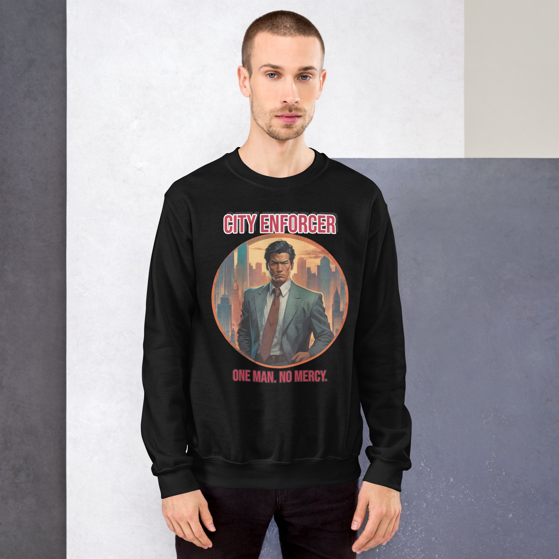 Bloodshed Style Sweater mit Horror-Elementen
