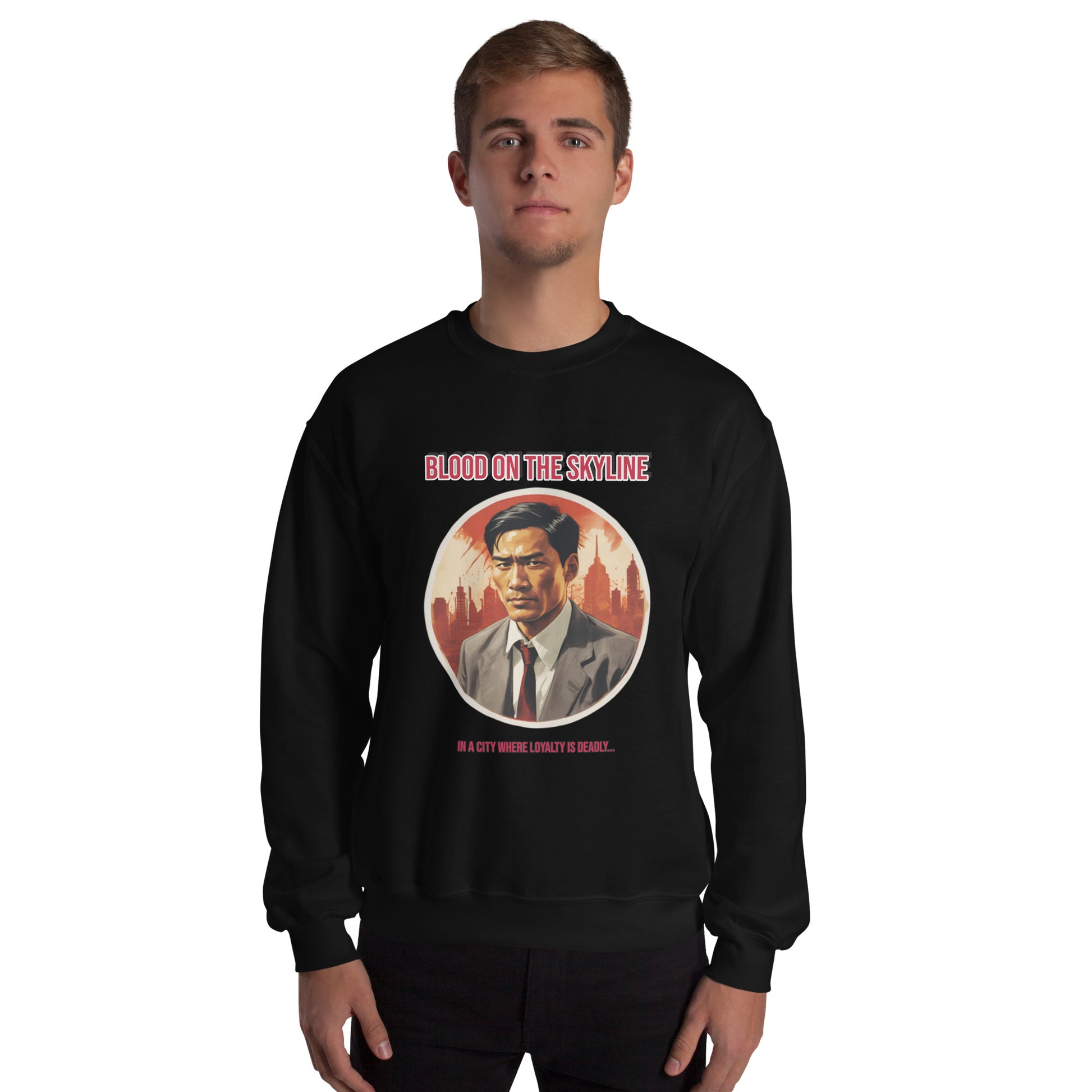 Bloodshed Style Sweater mit Horror-Elementen
