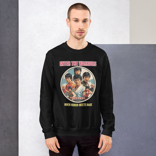 Kung-Fu Style Sweater mit klassischem Design
