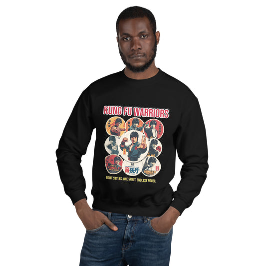 Kung-Fu Style Sweater mit klassischem Design
