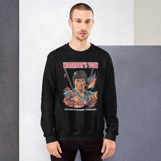 Kung-Fu Style Sweater mit klassischem Design
