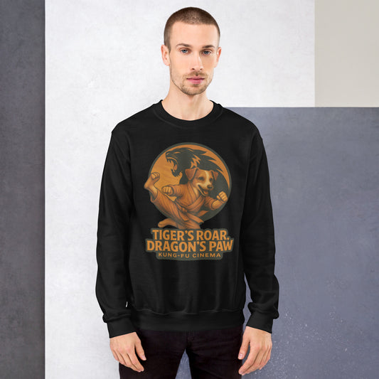 Kung-Fur Cinema Style Sweater inspiriert von Kung-Fu Filmplakaten

