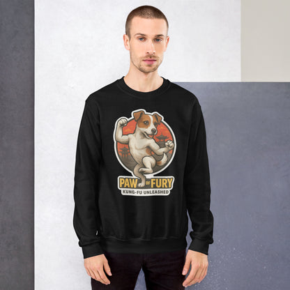 Kung-Fur Cinema Style Sweater inspiriert von Kung-Fu Filmplakaten
