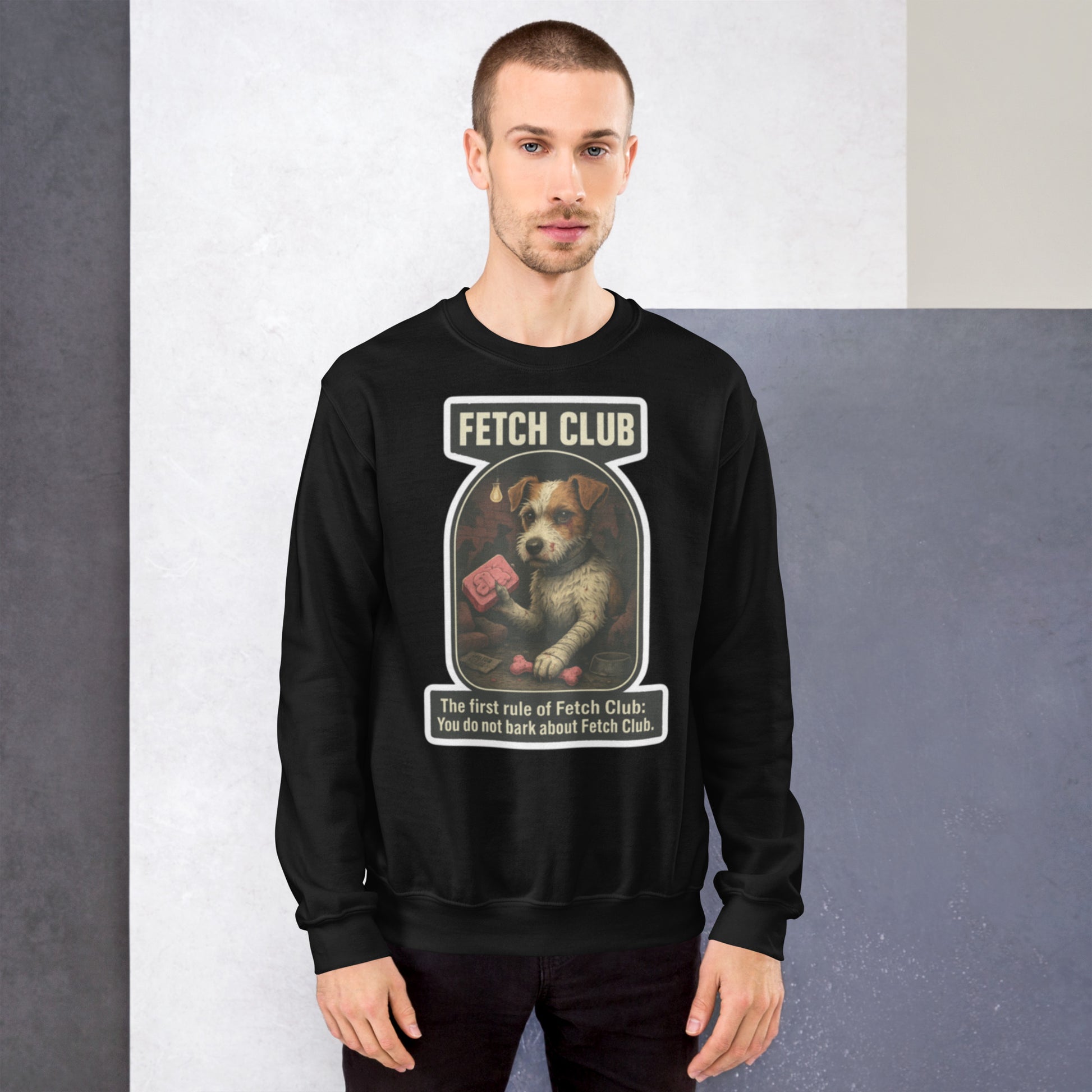 Animal Action Classics Sweater mit Retro-Actionhelden
